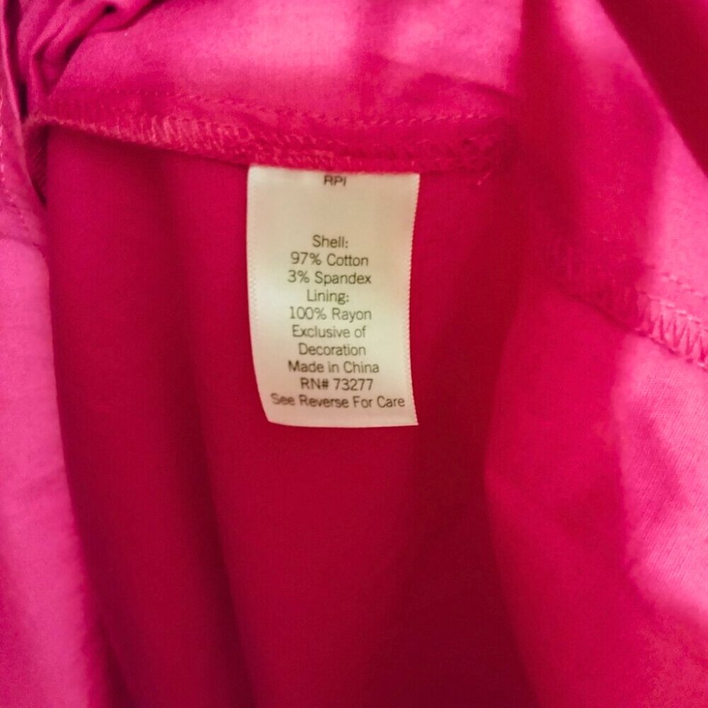 Nine West Pink Halter Dress Midi Length Size XXL - Picture 5 of 6